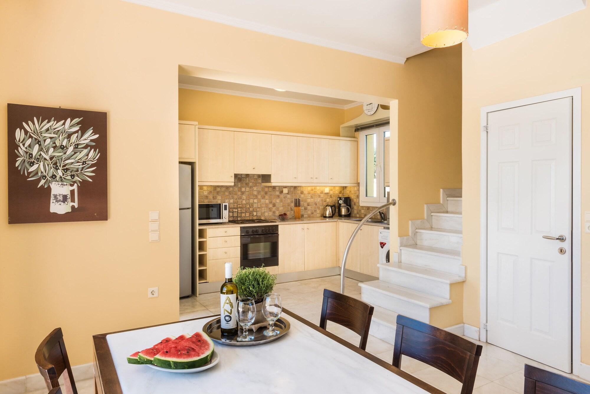 Daphnis Villas Chrissi Akti Chania Exterior foto