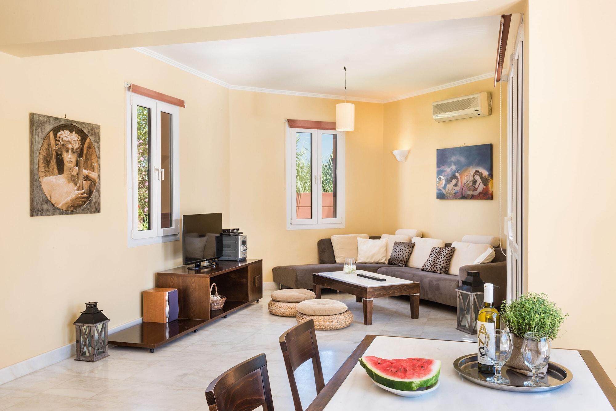 Daphnis Villas Chrissi Akti Chania Exterior foto